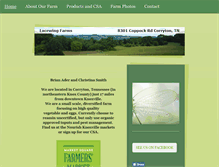Tablet Screenshot of lacewingfarms.com